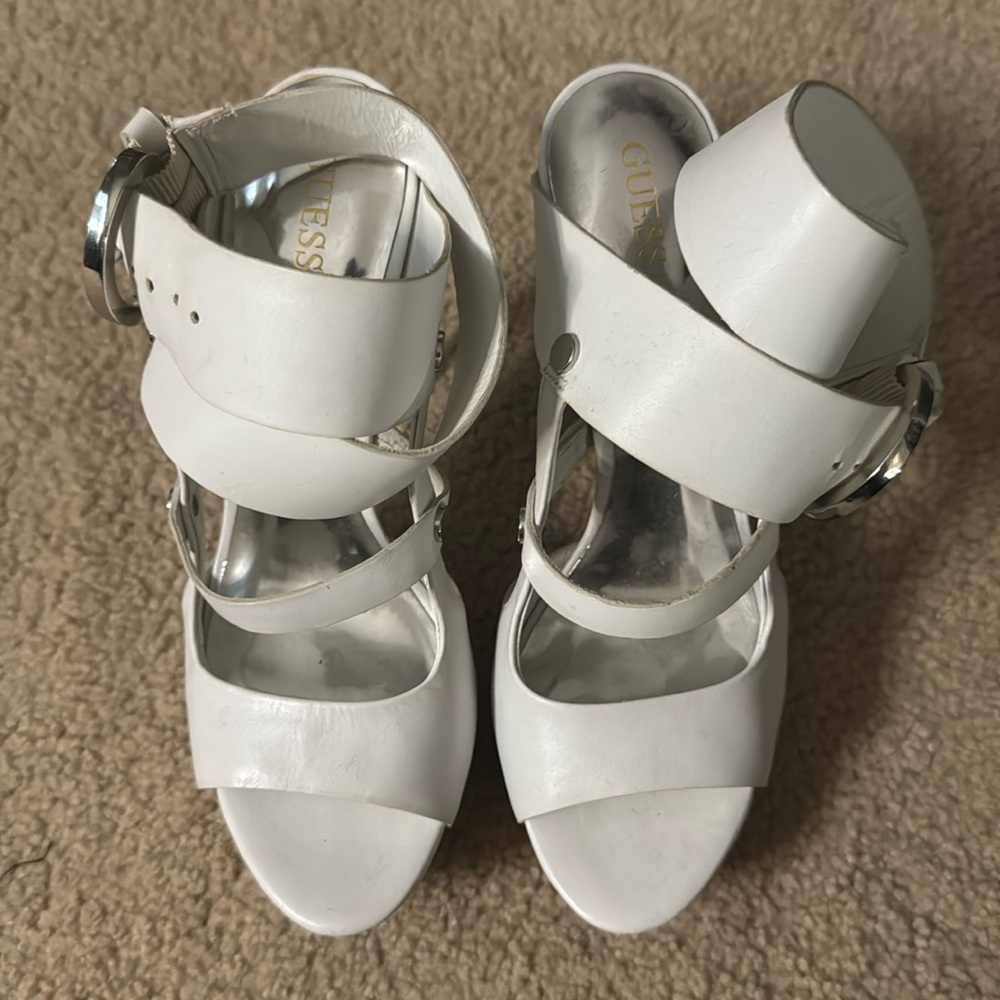 White guess Marciano heels
